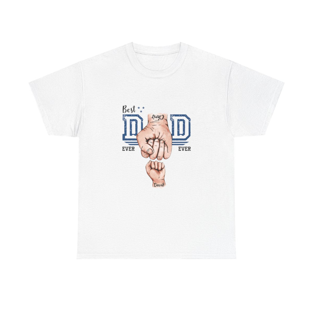 Best DAD EVER- Unisex Heavy Cotton Tee