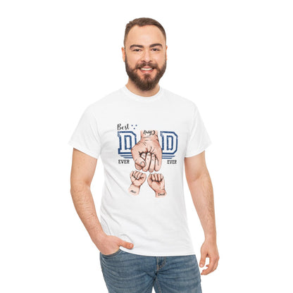 Best DAD EVER- Unisex Heavy Cotton Tee