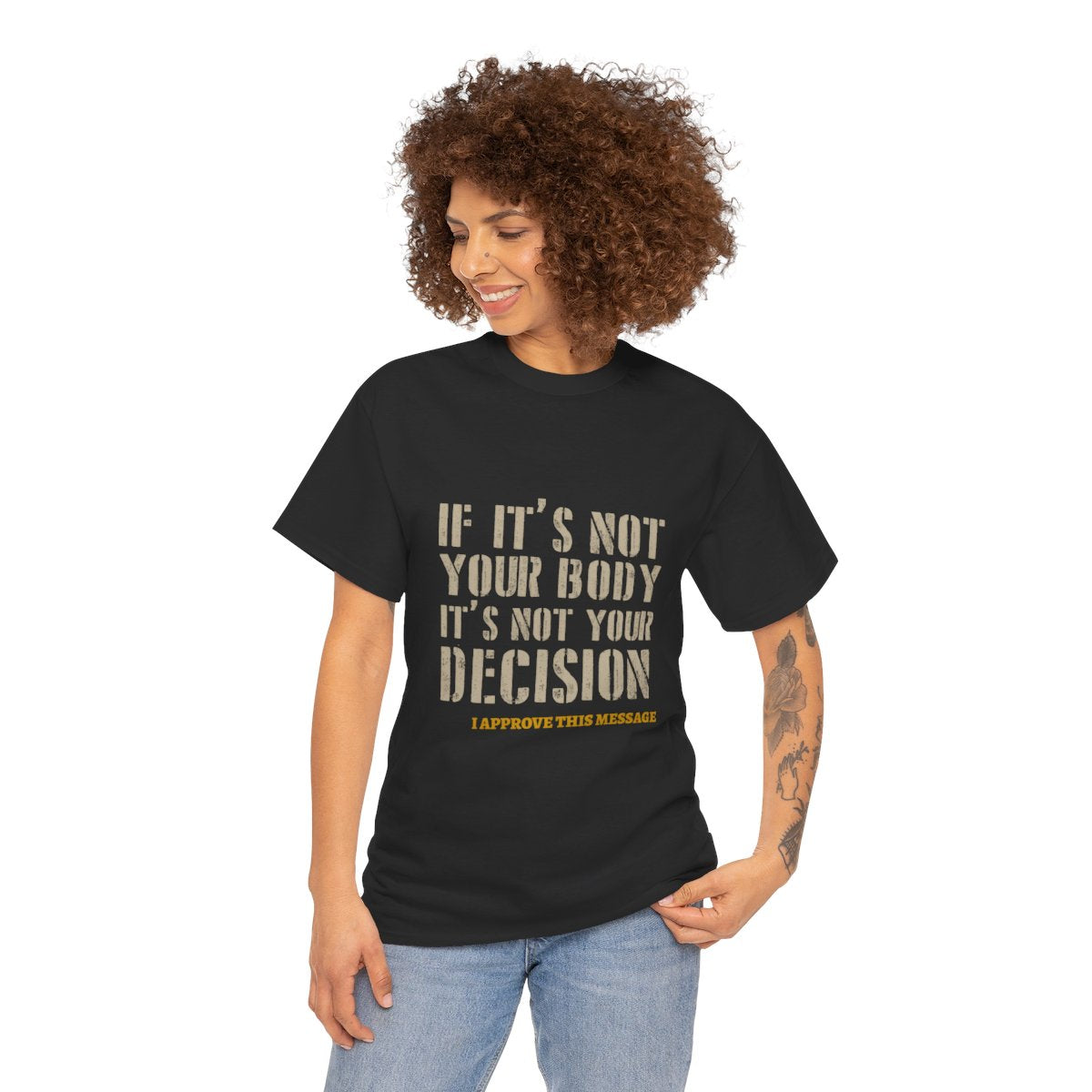 My Body, My Decision Unisex Heavy Cotton Tee