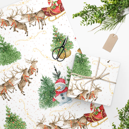 The Night Before Christmas Holiday Wrapping Paper